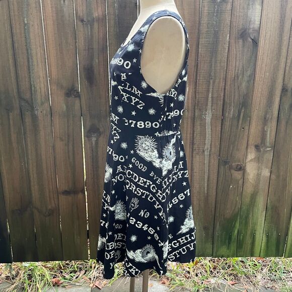 FOLTER OUIJA BOARD DRESS 3X Nwot Glow In The Dark - Picture 5 of 9